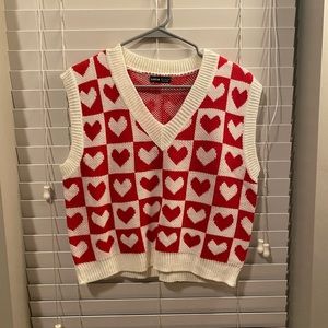 Heart Sweater Vest